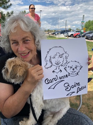 #caricature #art #denver #colorado #snappyfacepainting