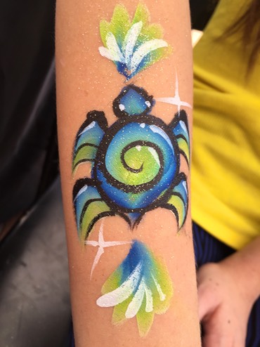 #seaturtle #facepainting #snappyfacepainting