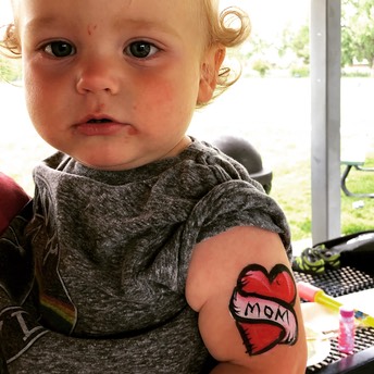 Mom Arm Art Snappyfacepainting