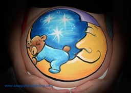 Moon and Bear Prenatal Belly